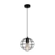 TARA PENDANT 1XE27 BLACK
