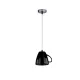 TEATIME HANGER 1XE27 BLACK