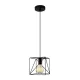 TERI HANGER 1XE27 BLACK
