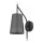 THERA WALL LAMP 1XE14 BLACK/CHROME