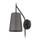 THERA WALL LAMP 1XE14 BLACK/CHROME