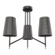THERA CHANDELIER 3XE14 BLACK/CHROME