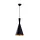 TIM-1A HANGER 1xE27 D190mm BLACK/AURIU
