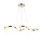 TINA LED MEDALLION 35W 3000K, FRENCH GOLD