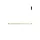 TOULON LED PENDANT LIGHT 30W 4000K, BLACK