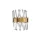 WILLIAM WALL LAMP 2xE14 GOLD/CHAMPAGNE