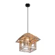 WOODY-H SUSPENSION 1X E27 300x300mm