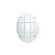 DANZI WALL/CEILING LIGHT 1XE27 IP66 WHITE