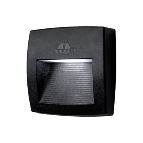 LORENZA 150 LED WALL LAMP 3.5W CCT  IP55 BLACK
