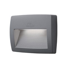 LORENZA 190 LED WALL LAMP 7.5W CCT 4000K IP55 GREY