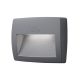 LORENZA 190 LED WALL LAMP 7.5W CCT 4000K IP55 GREY