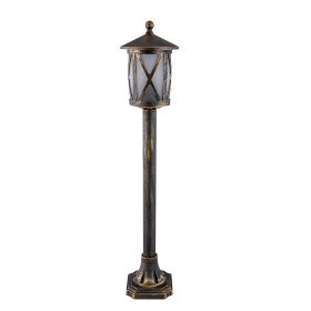 ERIK STANDING LAMP 1XE27 ANTIQUE BRASS H775mm