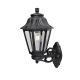 ANNA 120 OUTDOOR WALL LAMP 1XE27 BLACK