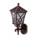 ALEK LAMP 1XE27 BLACK RED COPPER 