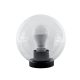 LED GARDEN LIGHTING BALL SHAPED, WITH LAMP PMMA CLEAR 200 A60 15W E27 230V 4000-4300K
