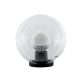 LED GARDEN LIGHTING BALL SHAPED, WITH LAMP PMMA CLEAR 250 G95 20W E27 230V 4000-4300K