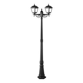 PAUL LAMP STAND 2XE27 BLACK H2174 IP44