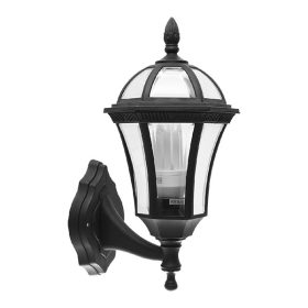 STEVEN UPWARD LAMP 1XE27 BLACK IP44