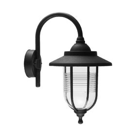 JEREMY DOWN LIGHT 1XE27 BLACK IP44