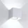 LED WALL LAMP CORNER 2X5W 4000K IP54 WHITE