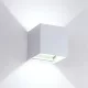 LED WALL LAMP CORNER 2X5W 4000K IP54 WHITE