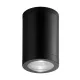 DL305 CIRCULAR DOWN LIGHT SURFACE 1XE27 IP54 BLACK