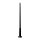 EKTOR POLE 3500MM WITHOUT DOOR, BLACK