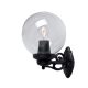 GLOBE 250 GARDEN LAMP 1XE27 IP55 BLACK