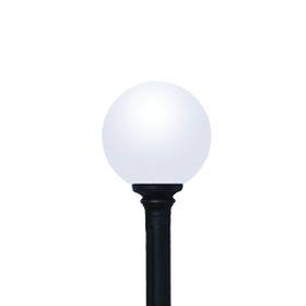 GLOBE 400 POLE LAMP E27 BLACK