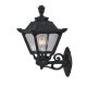 GOLIA GARDEN LAMP 1XE27 IP55 BLACK