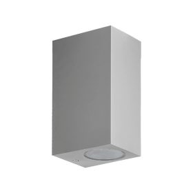 GRF321 FACADE LIGHT FITTING 2XGU10 IP54 GREY