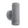GRF323 FACADE LIGHT FITTING 2XGU10 IP54 GREY