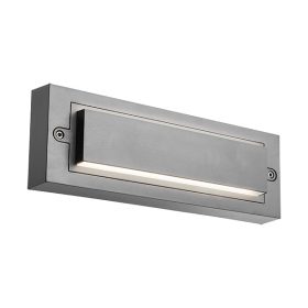 GRF302 LED FRONT LIGHT FIXTURE 6W 4000K IP65 GREY