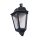 IESSE WALL LAMP 1XE27 IP55 BLACK
