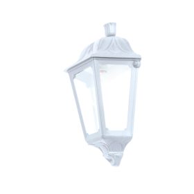 IESSE WALL HALF LAMP 1XE27 IP55 WHITE