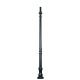 KARMEL COLUMN 3000MM WITH DOOR, BLACK