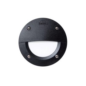 LETI 100EL LED WALL LAMP BUILT-IN 3W CCT 4000K IP55 BLACK