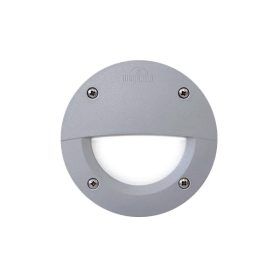 LETI 100EL LED WALL LAMP BUILT-IN 3W CCT 4000K IP55 GREY