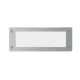 LETI 300 WALL LAMP BUILT-IN 1XE27 IP66 GREY
