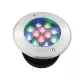 LED UNDERWATER LIGHT 12W RGB, IP68, WITH REMOTE CONTROL
