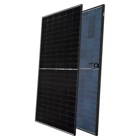   BIFACIAL MONOCRYSTALLINE HALF-CUT SOLAR CELL N-TYPE TOPCON 580W, BLACK 22.45% + 18% EFFICIENCY
