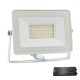 VEGA30 SLIM SMD 30W LED FLOODLIGHT 3000K WHITE+EMERGENCY KIT