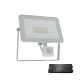 VEGA SLIM SMD LED REFLECTOR 50W WITH SENSOR WHITE + EMERGENCY KIT