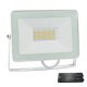 VEGA50 SLIM SMD 50W LED FLOODLIGHT 3000K WHITE+EMERGENCY KIT
