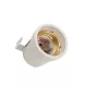 LAMP SOCKET WITH BRACKET E27 CERAMIC