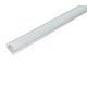 ELM718/1 ALUMINIUM PROFILE FOR LED STRIP, MATT COVER PROFILE, SURFACE MOUNTABLE 2M