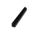EL-1203 ANGLE PROFILE FOR LED STRIP, OM 2M, BLACK