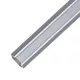 ELM9012/2 ALUMINIUM PROFILE FOR LED STRIP, MATT COVER PROFILE, SURFACE MOUNTABLE 1 M