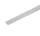ELM6220/2 ALUMINIUM PROFILE FOR LED STRIP, MATT COVER PROFILE, RECESSED MOUNTING 1 M