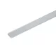 ELM6220/2 ALUMINIUM PROFILE FOR LED STRIP, MATT COVER PROFILE, RECESSED MOUNTING 1 M